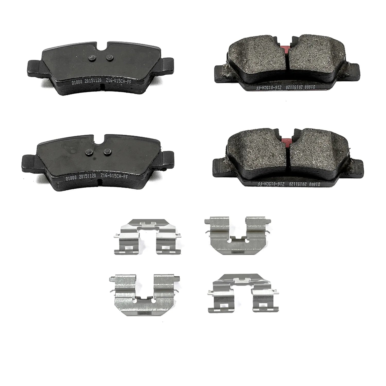 Power Stop 17-1800 2014-2024 Mini Cooper Disc Brake Pad Set