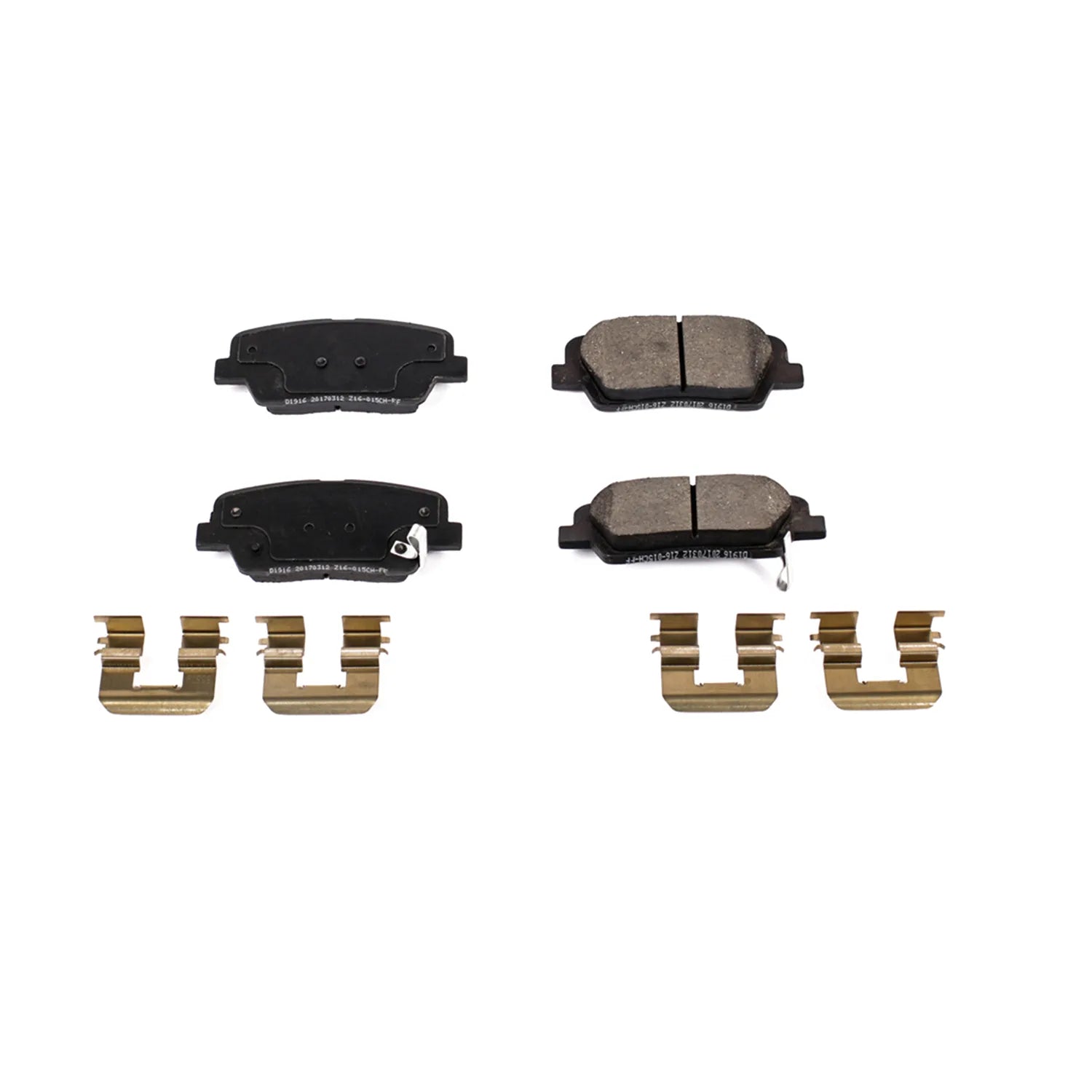 Power Stop 17-1916 2017-2019 Hyundai Santa Fe XL Disc Brake Pad Set