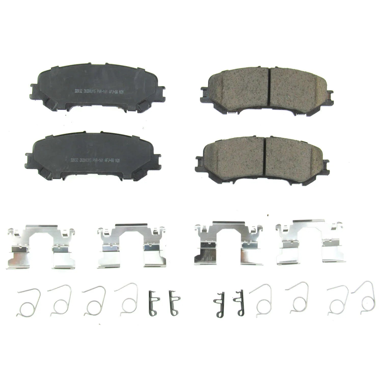 Power Stop 17-2032 2017-2020 Nissan TITAN Disc Brake Pad Set