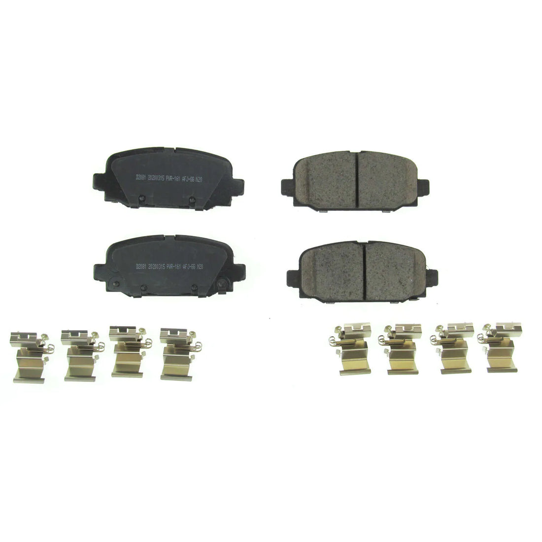 Power Stop 17-2081 2018-2026 Jeep Compass Disc Brake Pad Set