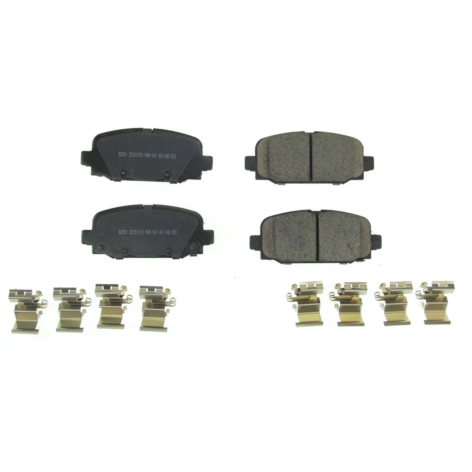Power Stop 17-2081 2018-2026 Jeep Compass Disc Brake Pad Set