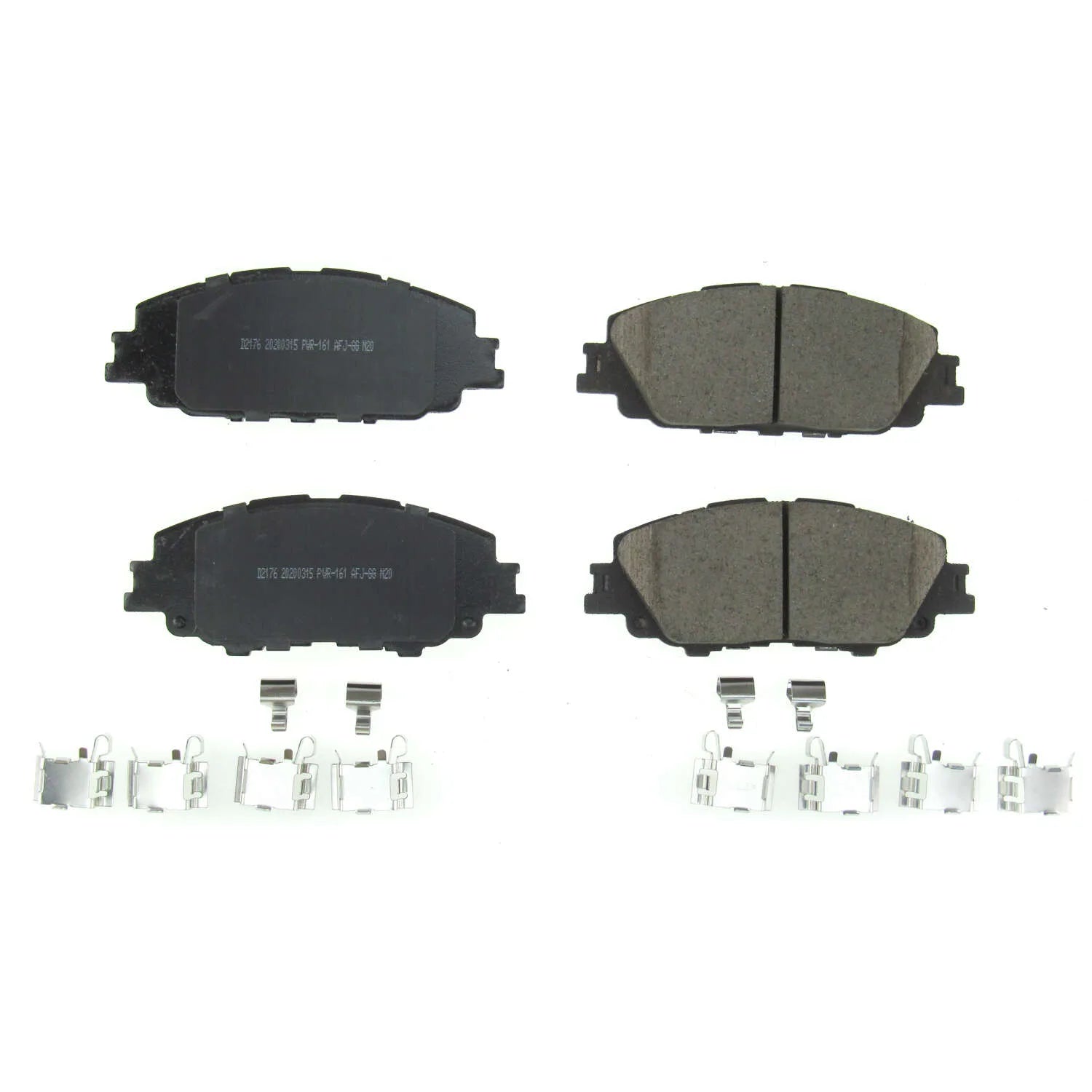 Power Stop 17-2176 2019-2026 Toyota Corolla Disc Brake Pad Set