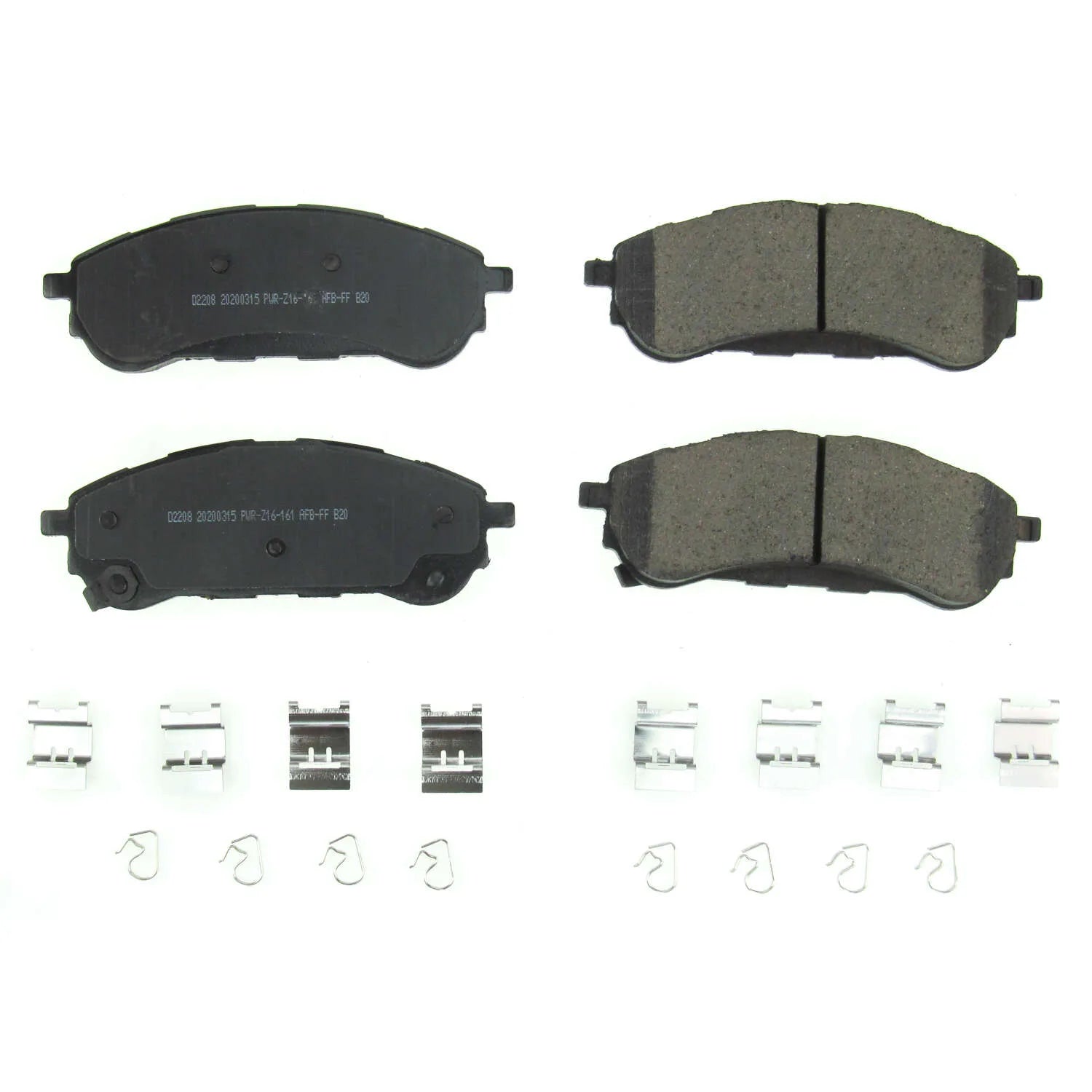 Power Stop 17-2208 2019-2023 Ford Ranger Disc Brake Pad Set