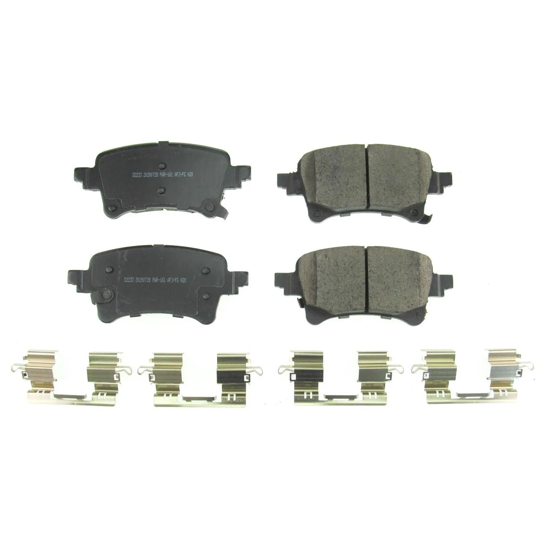 Power Stop 17-2233 2021-2025 Jeep Wrangler Disc Brake Pad Set