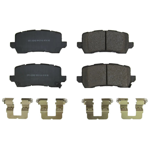 Power Stop 17-2372 PowerStop - Z17 Low-Dust Ceramic Brake Pads with Hardware