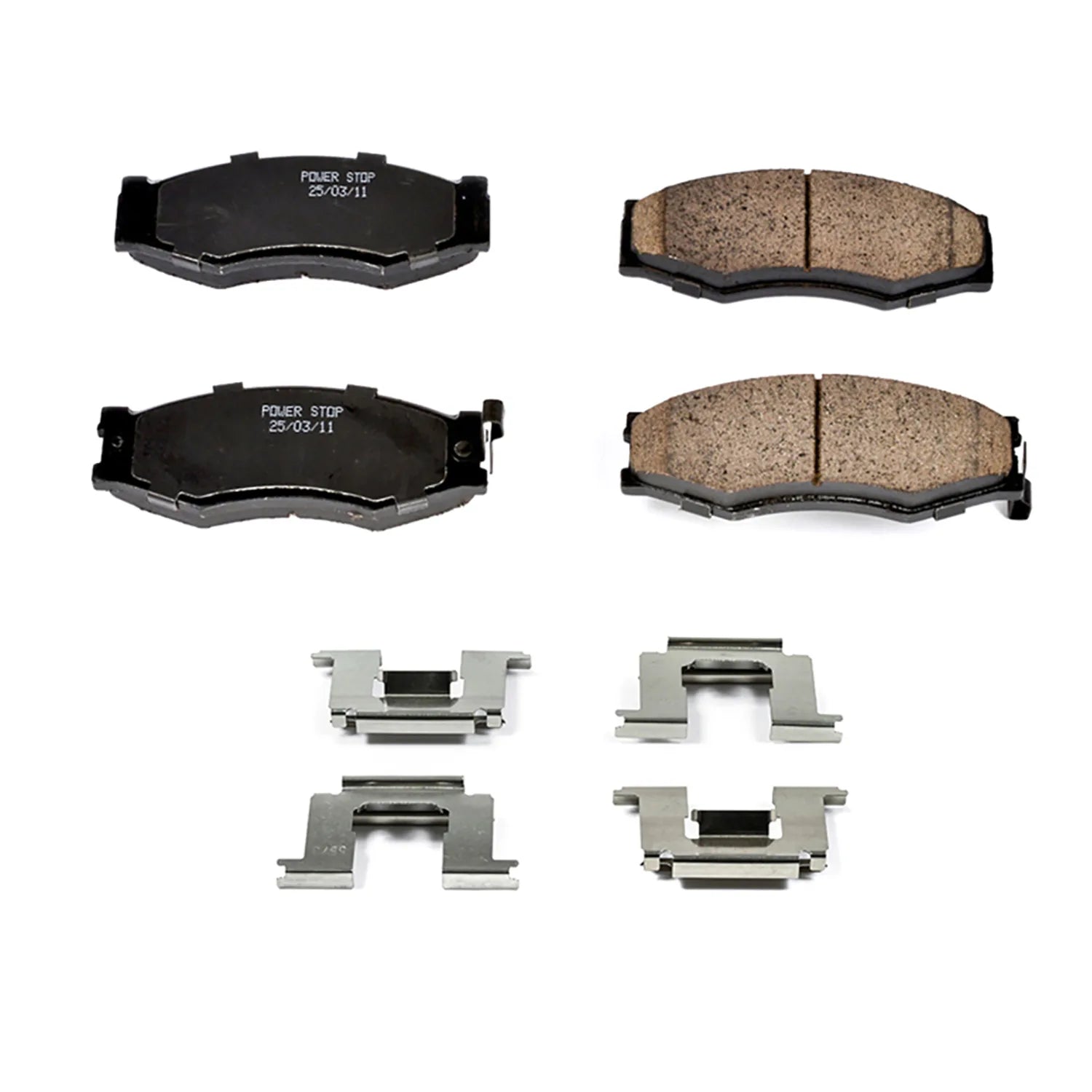 Power Stop 17-266 1995-1997 Nissan Pickup Disc Brake Pad Set