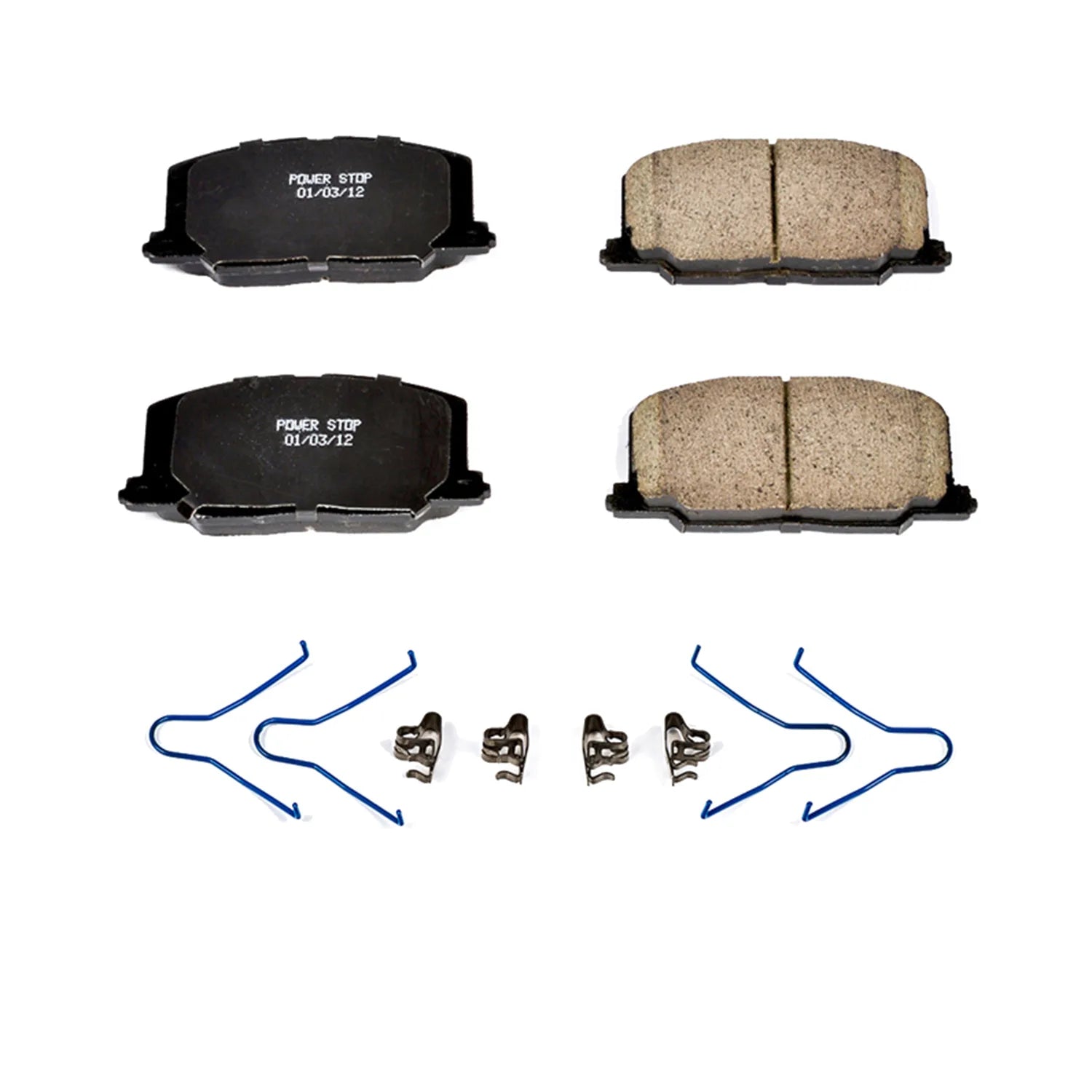 Power Stop 17-356 1988-1993 Toyota Celica Disc Brake Pad Set