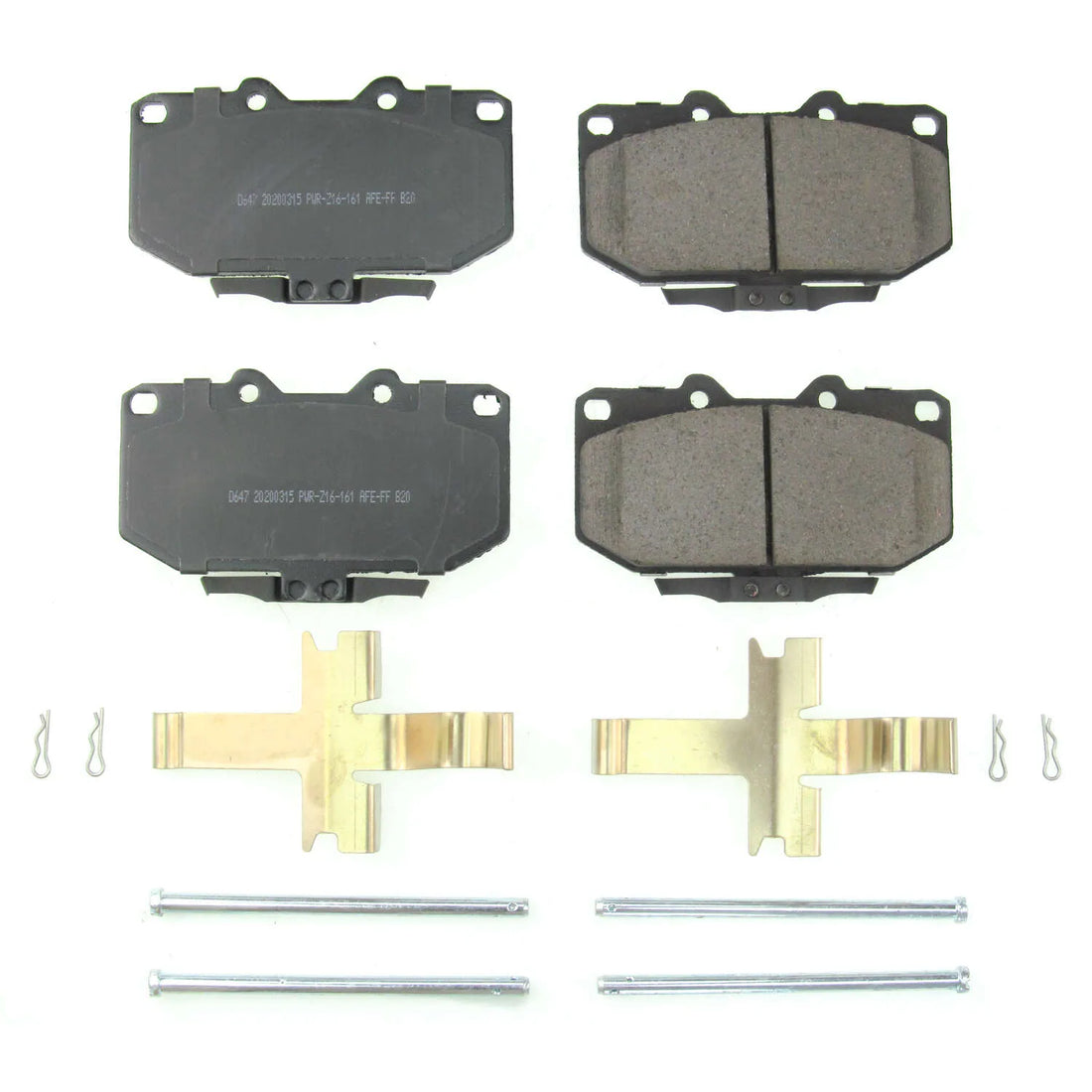 Power Stop 17-647 1989-1996 Nissan 300ZX Disc Brake Pad Set