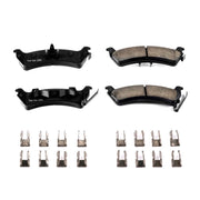 Power Stop 17-666 1994-1998 Jeep Grand Cherokee Disc Brake Pad Set