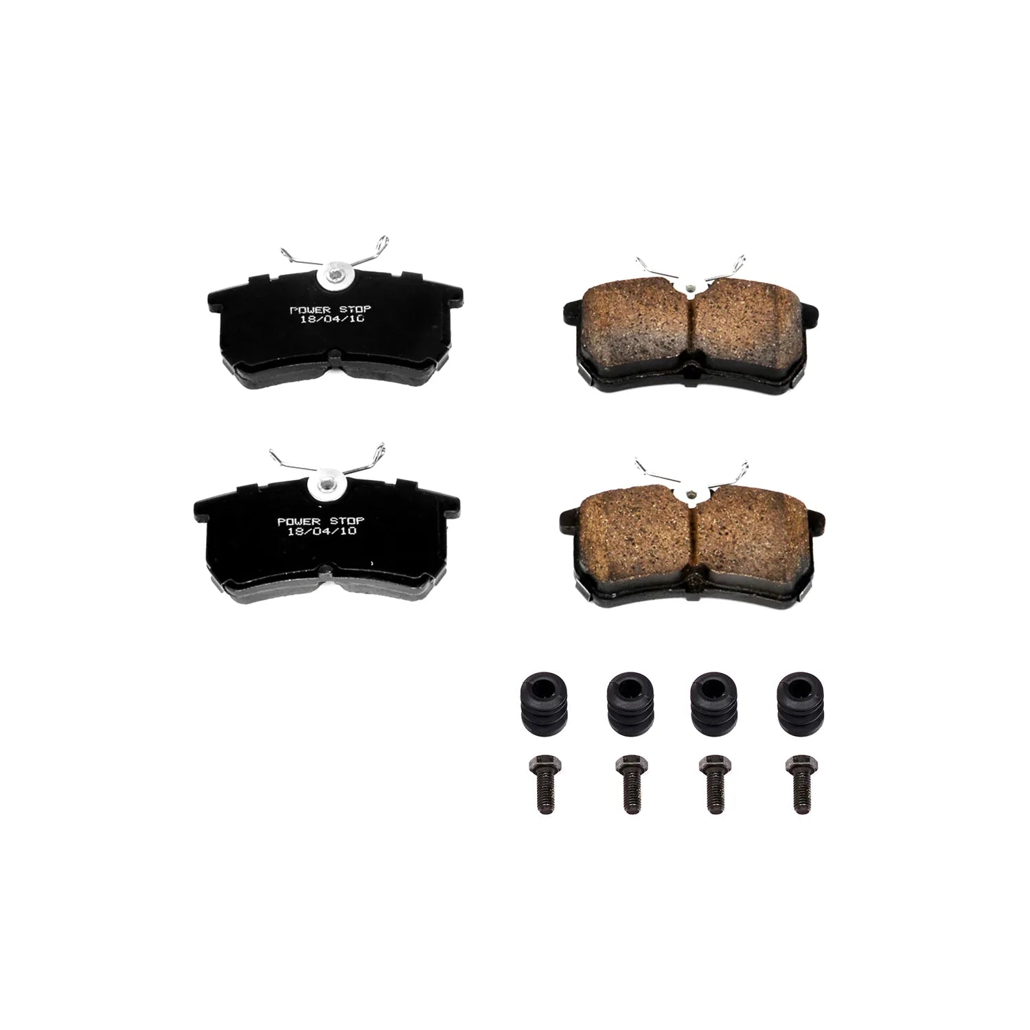 Power Stop 17-886 2014-2019 Ford Fiesta Disc Brake Pad Set