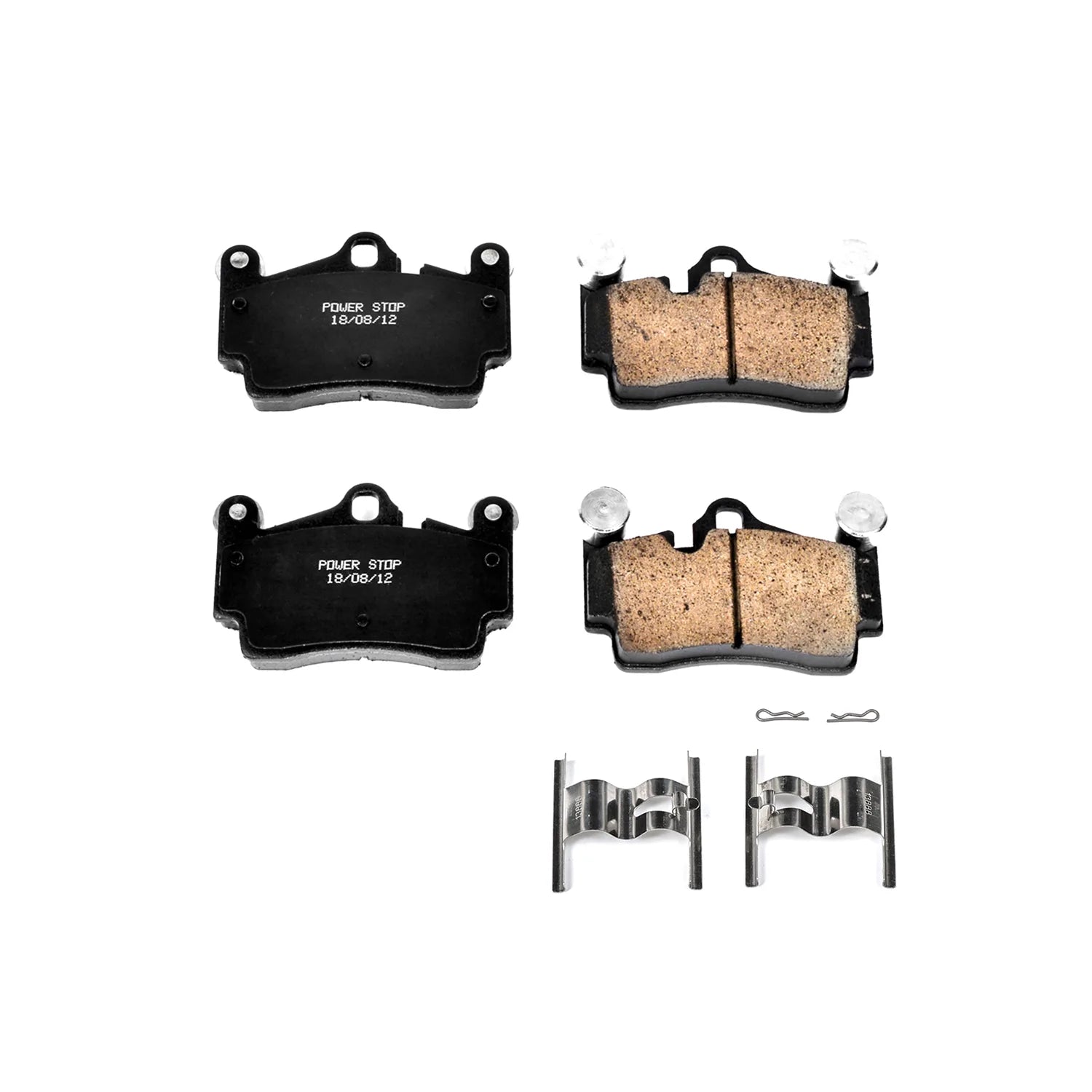 Power Stop 17-978 2007-2015 Audi Q7 Disc Brake Pad Set