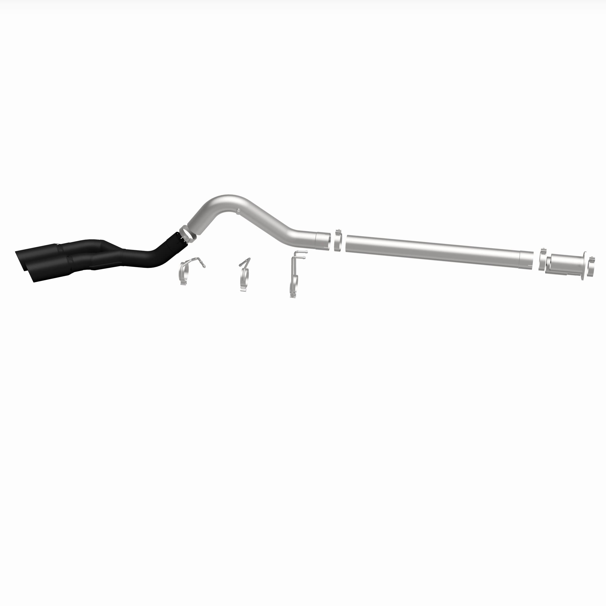 MagnaFlow Exhaust Products 17068 - Black DPF Series Diesel 4 in DPF Back 4