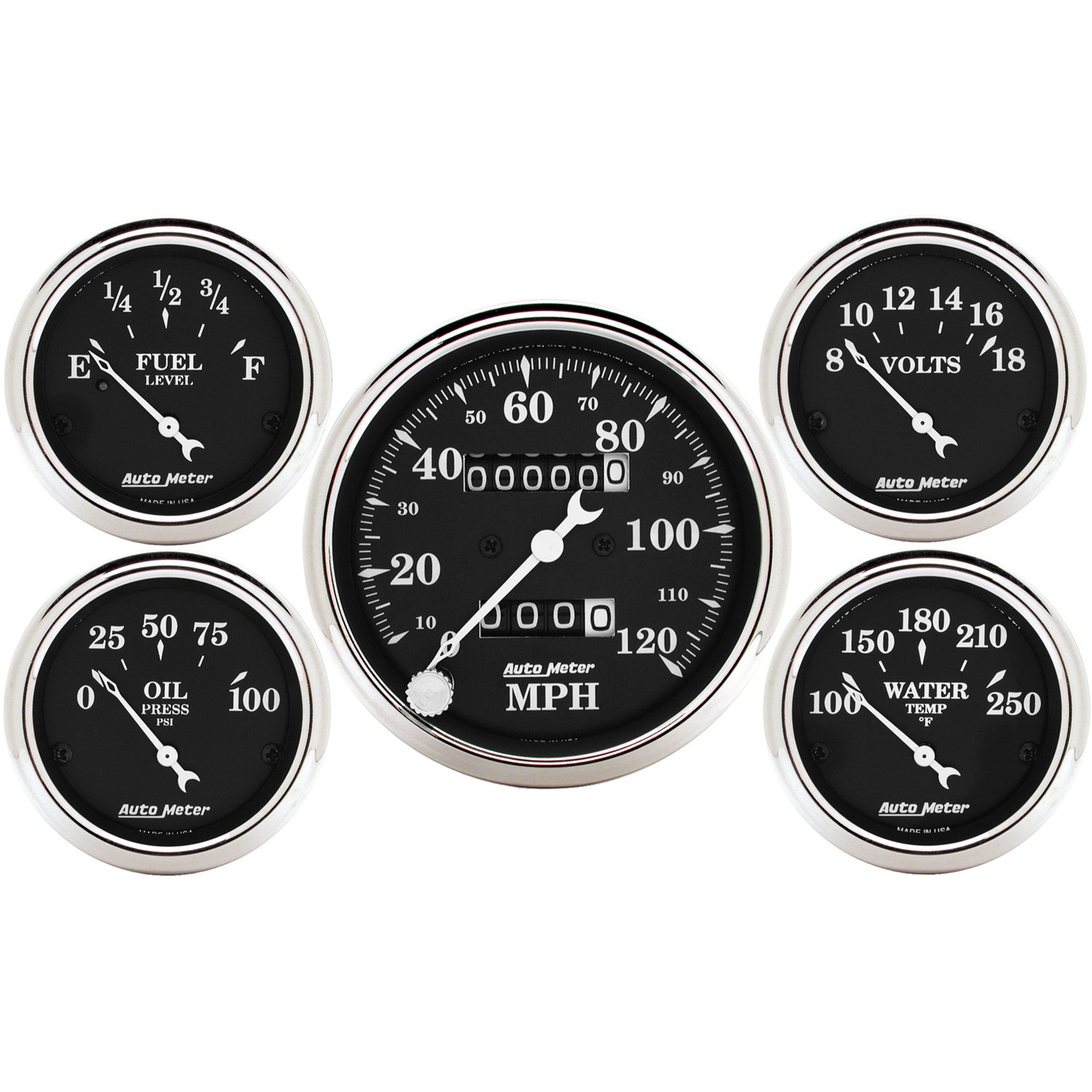 AutoMeter 1708 - Gauge Set