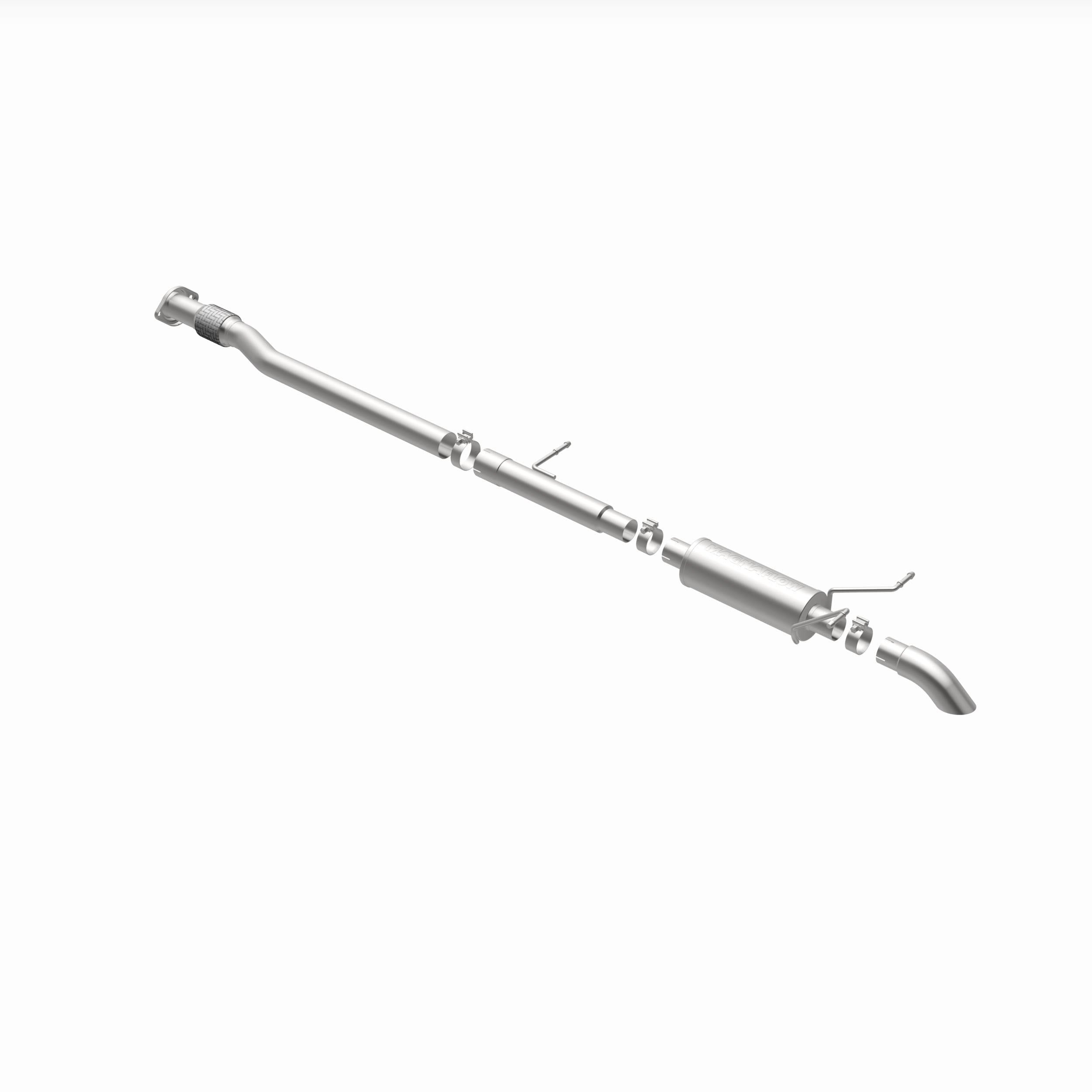 MagnaFlow Exhaust Products 17104 - Off Road Pro Series Gas Stainless Cat-Back 3