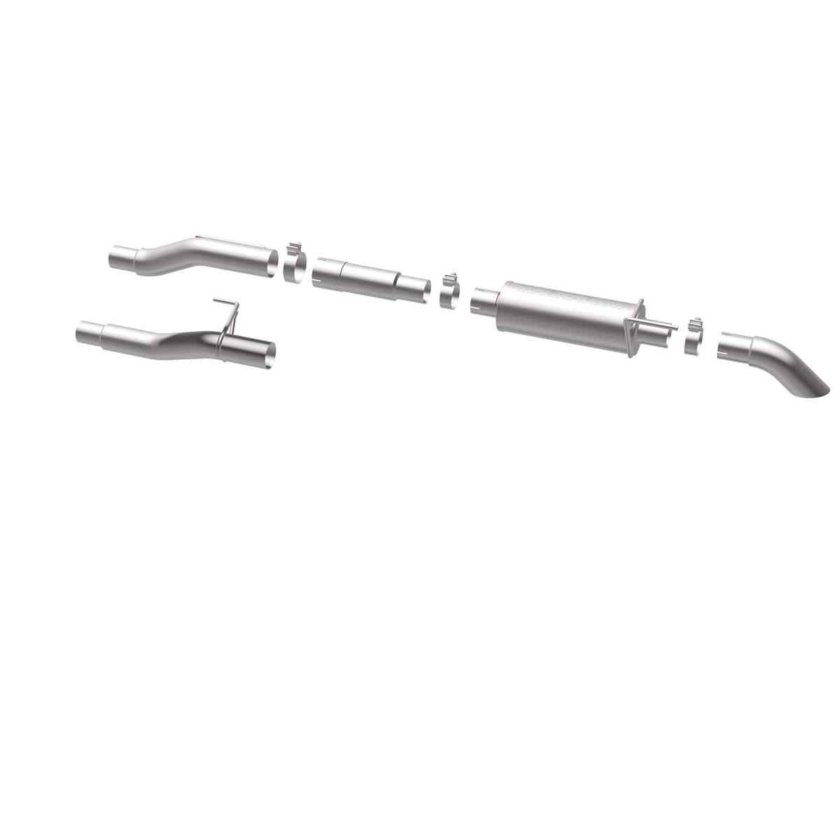 MagnaFlow Exhaust Products 17107 - Off Road Pro Series Gas Stainless Cat-Back 1
