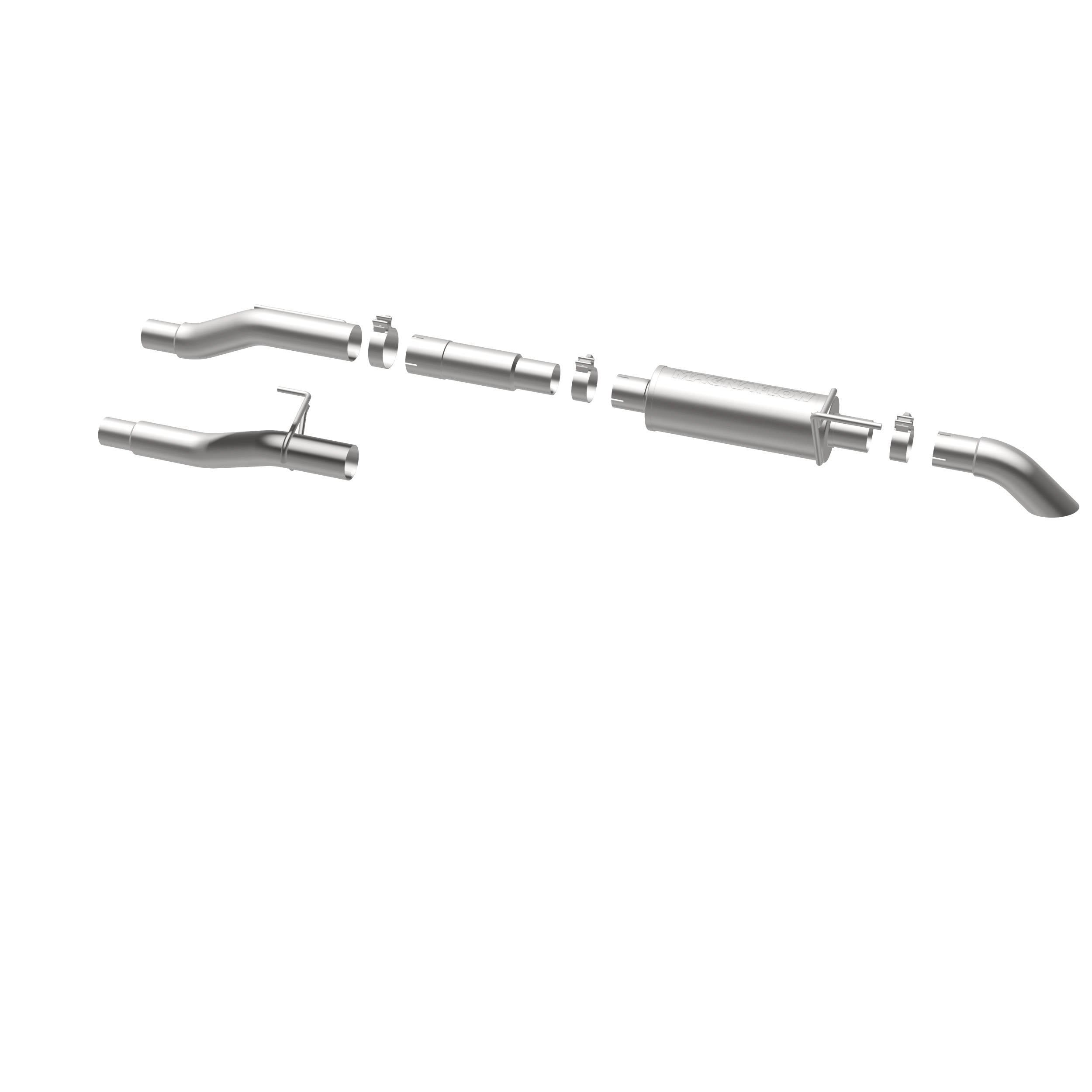 MagnaFlow Exhaust Products 17107 - Off Road Pro Series Gas Stainless Cat-Back 1