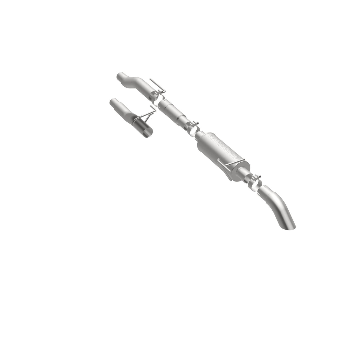 MagnaFlow Exhaust Products 17107 - Off Road Pro Series Gas Stainless Cat-Back 3