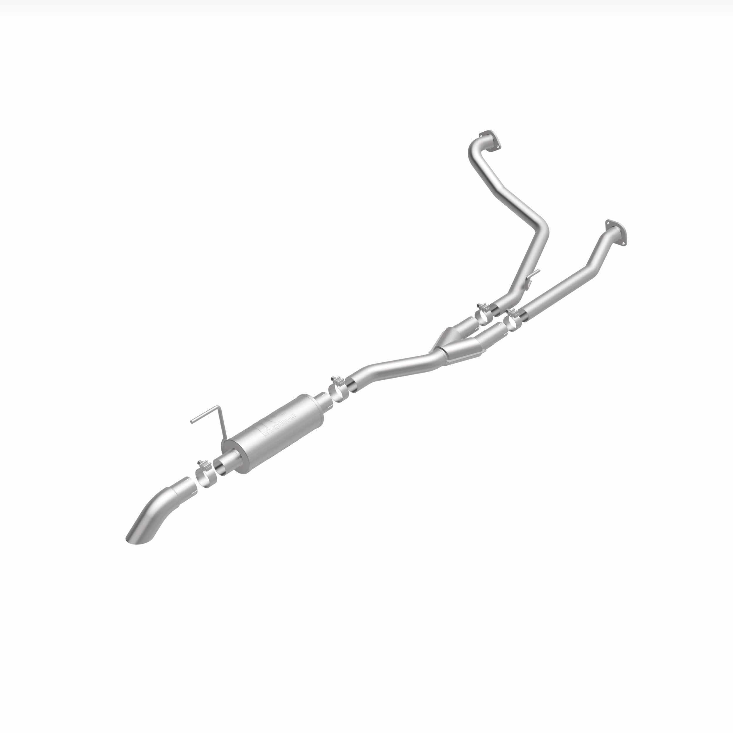MagnaFlow Exhaust Products 17109 - Off Road Pro Series Gas Stainless Cat-Back 4