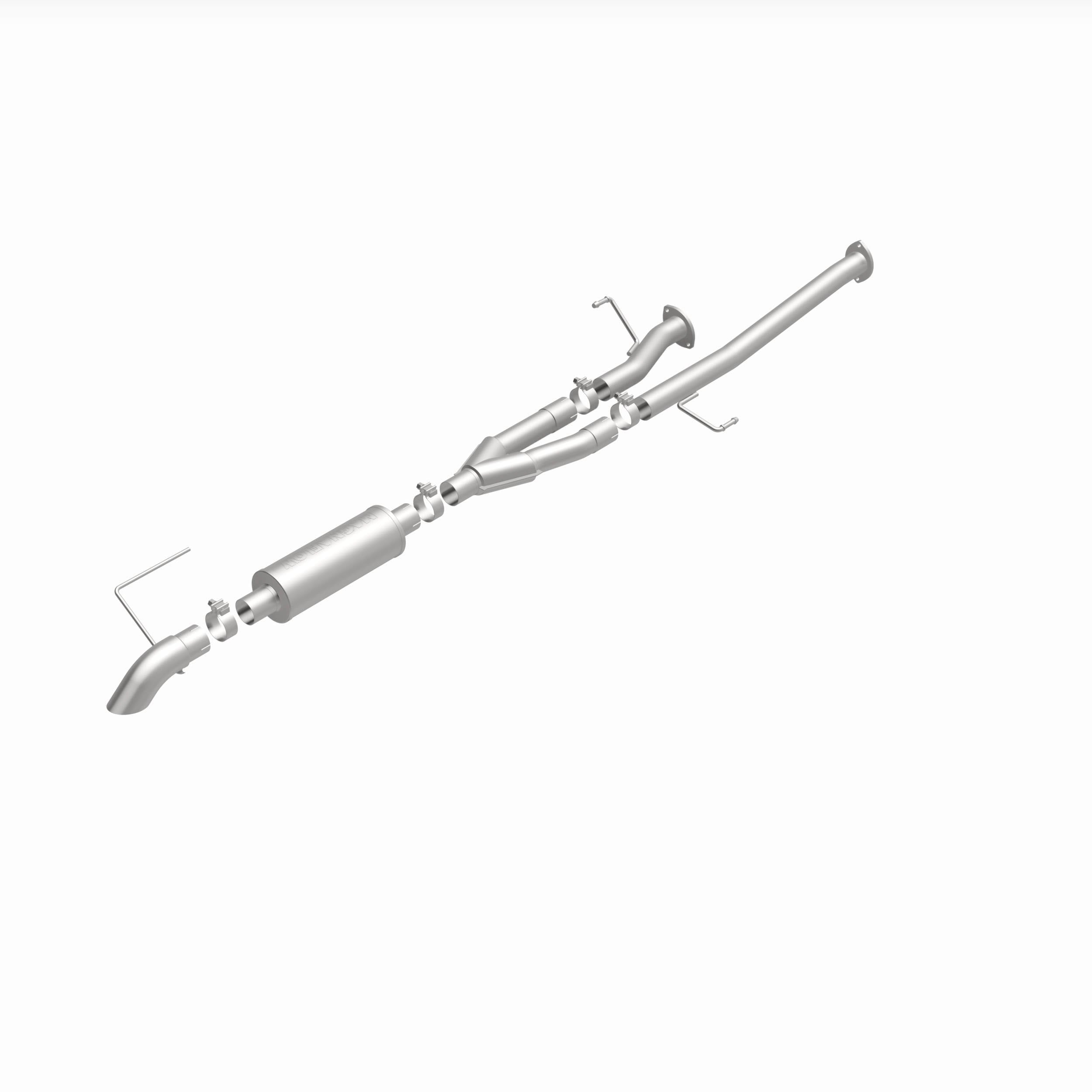 MagnaFlow Exhaust Products 17111 - Off Road Pro Series Gas Stainless Cat-Back 3