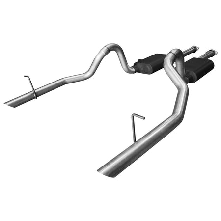 Flowmaster 17112 - American Thunder Cat-Back Exhaust System 1994-1997 Ford Mustang Gt And Cobra With 4.6L Sohc Or 5.0L Engine Aggressive Sound Flowmaster 2