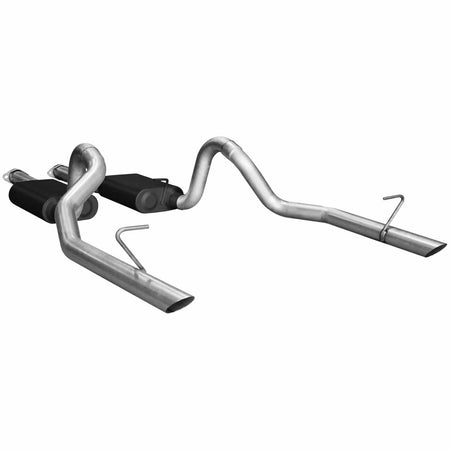 Flowmaster Exhaust Flowmaster 17113 - American Thunder Cat-Back Exhaust System 1986-1993 Ford Mustang Lx 5.0L Engine And 1986 Mustang Gt With 5.0L Engine Aggressive Sound Flowmaster