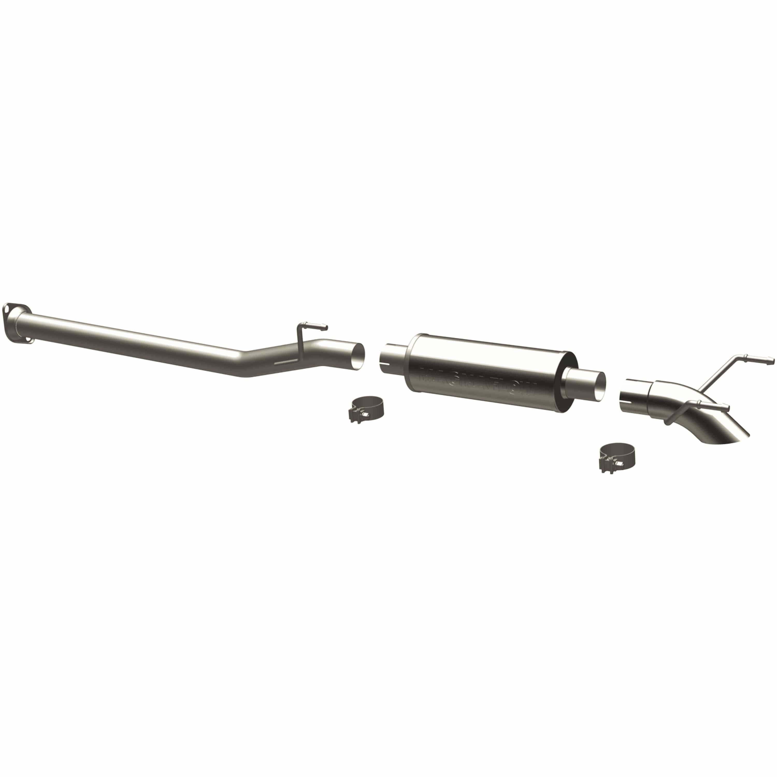 MagnaFlow Exhaust Products Exhaust MagnaFlow Exhaust Products 17115 - Off Road Pro Series Gas Stainless Cat-Back