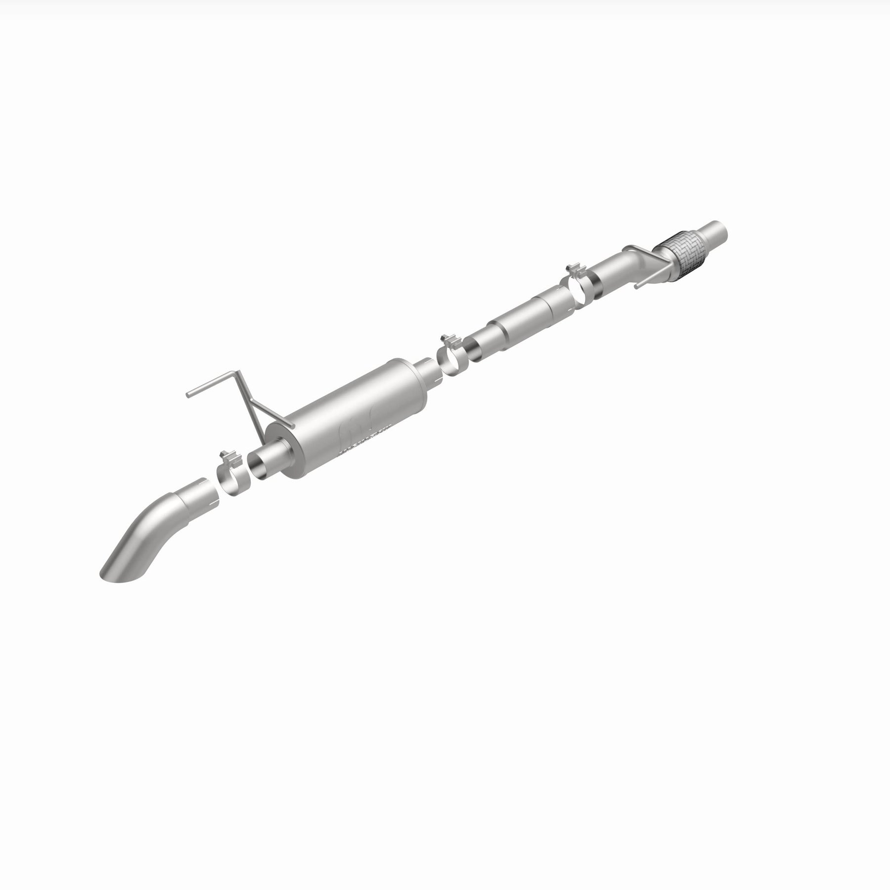 MagnaFlow Exhaust Products 17124 - Off Road Pro Series Gas Stainless Cat-Back