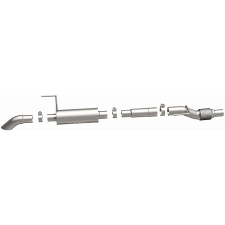 MagnaFlow Exhaust Products Exhaust MagnaFlow Exhaust Products 17124 - Off Road Pro Series Gas Stainless Cat-Back