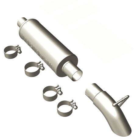 MagnaFlow Exhaust Products 17125 - Off Road Pro Series Gas Stainless Cat-Back 5