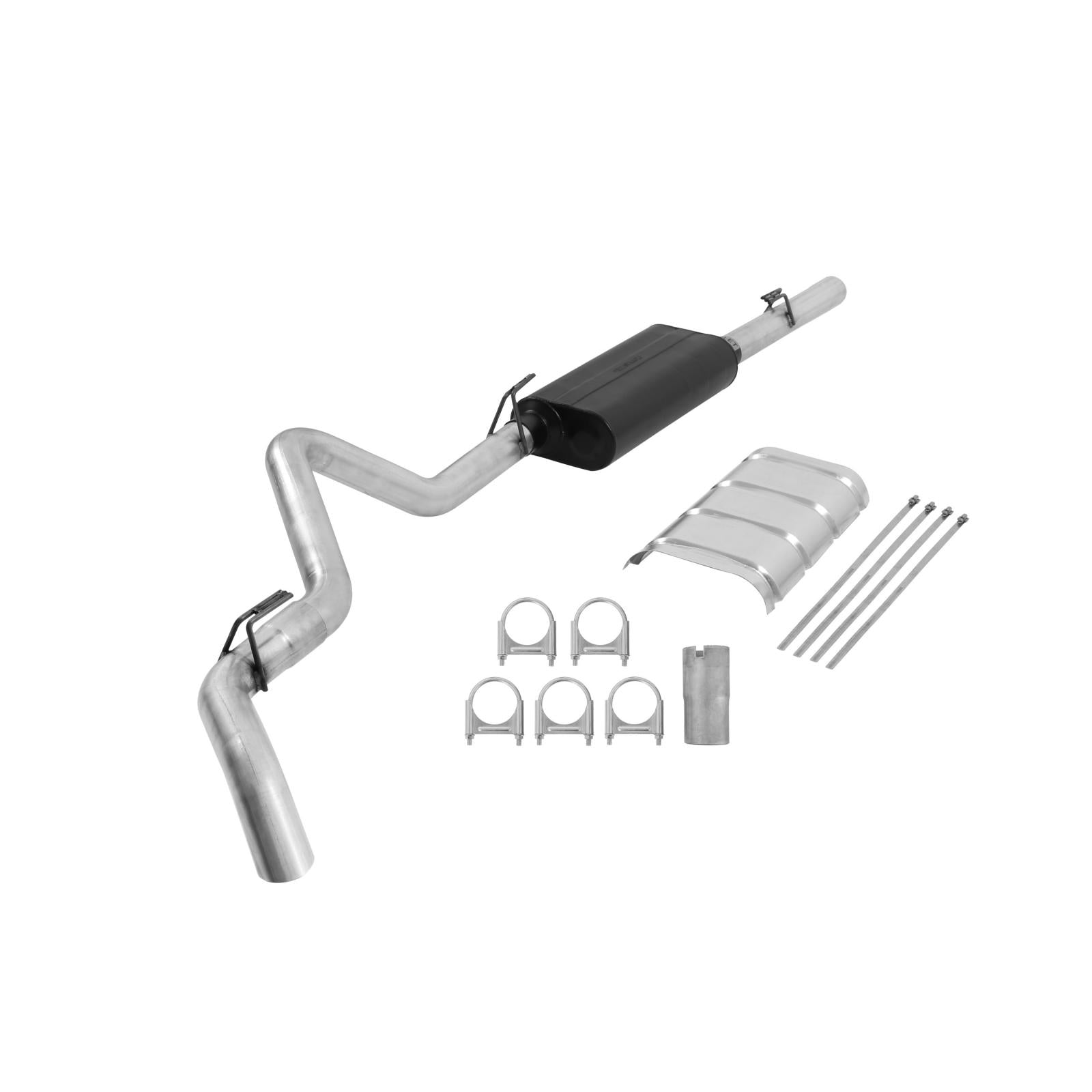 Flowmaster 17126 - Force Ii Cat-Back Exhaust System 1988-1992 Chevrolet/Gmc 1/2 Ton Or 3/4 Ton, Standard Cab/Long Bed With 5.7L Engine And Slip-Fit Catalytic Converter Mild Sound Flowmaster 1