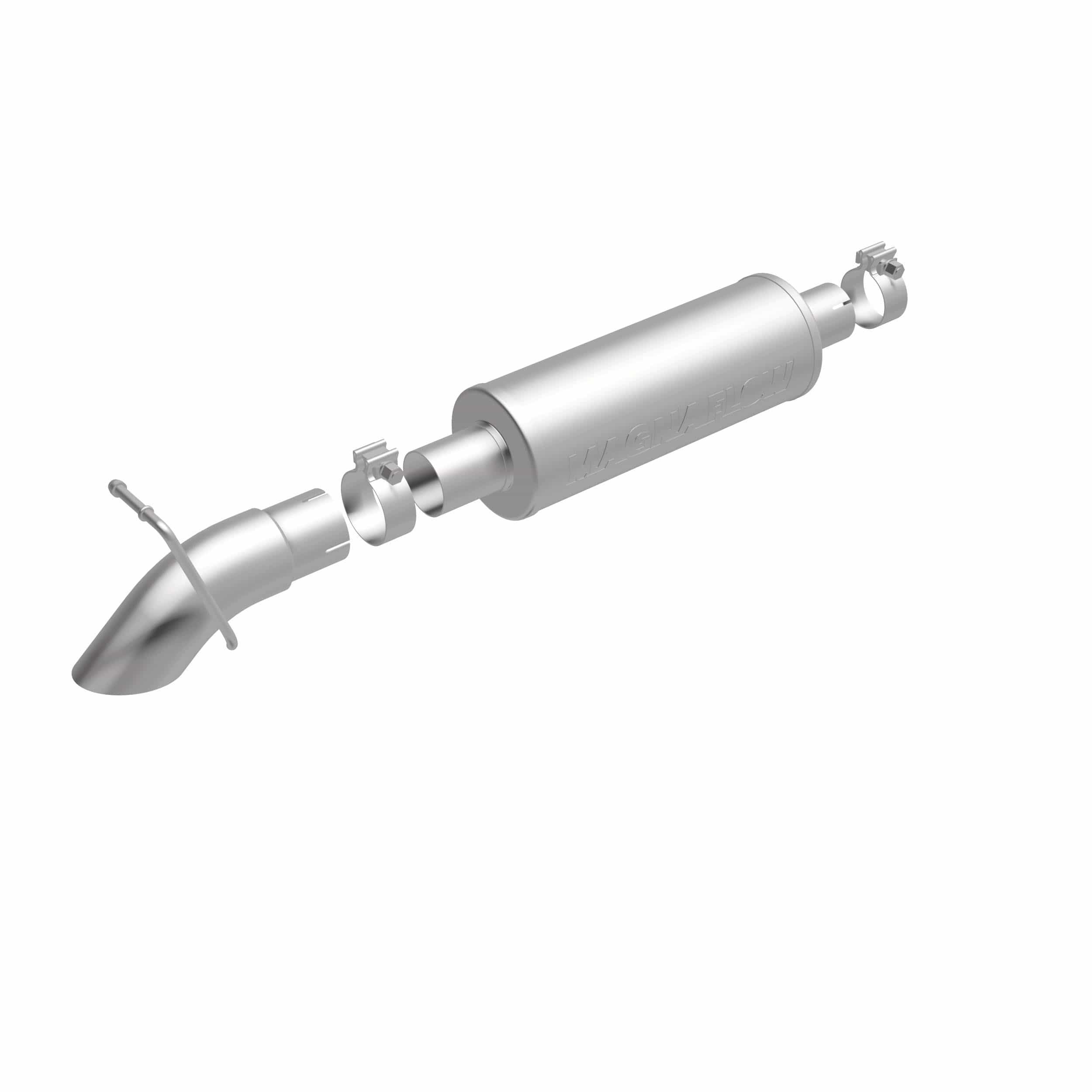 MagnaFlow Exhaust Products Exhaust MagnaFlow Exhaust Products 17126 - Off Road Pro Series Gas Stainless Cat-Back