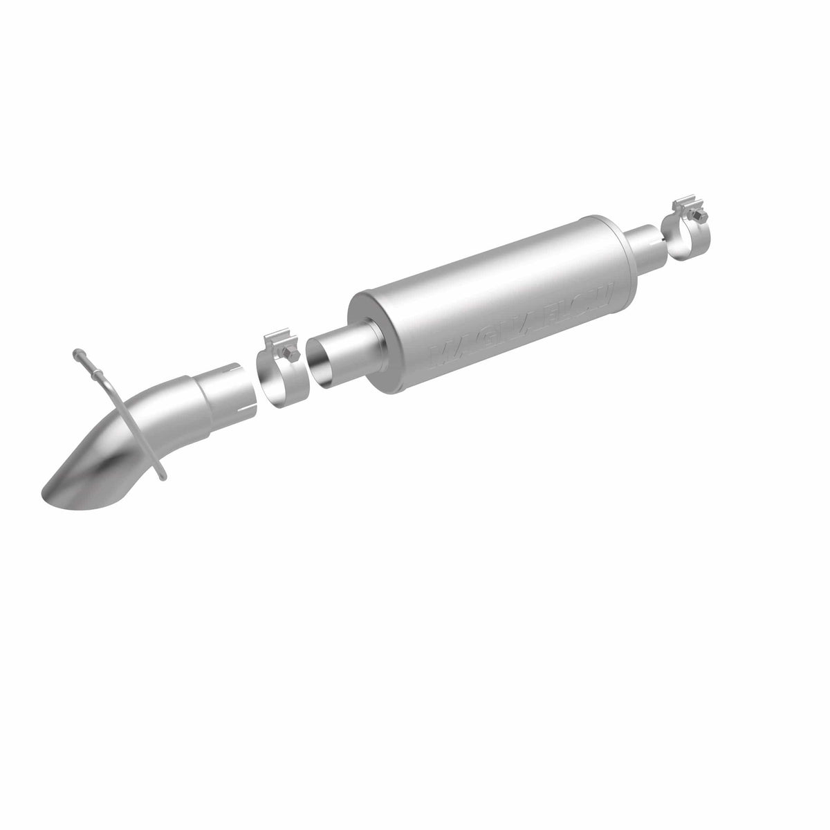 MagnaFlow Exhaust Products Exhaust MagnaFlow Exhaust Products 17126 - Off Road Pro Series Gas Stainless Cat-Back