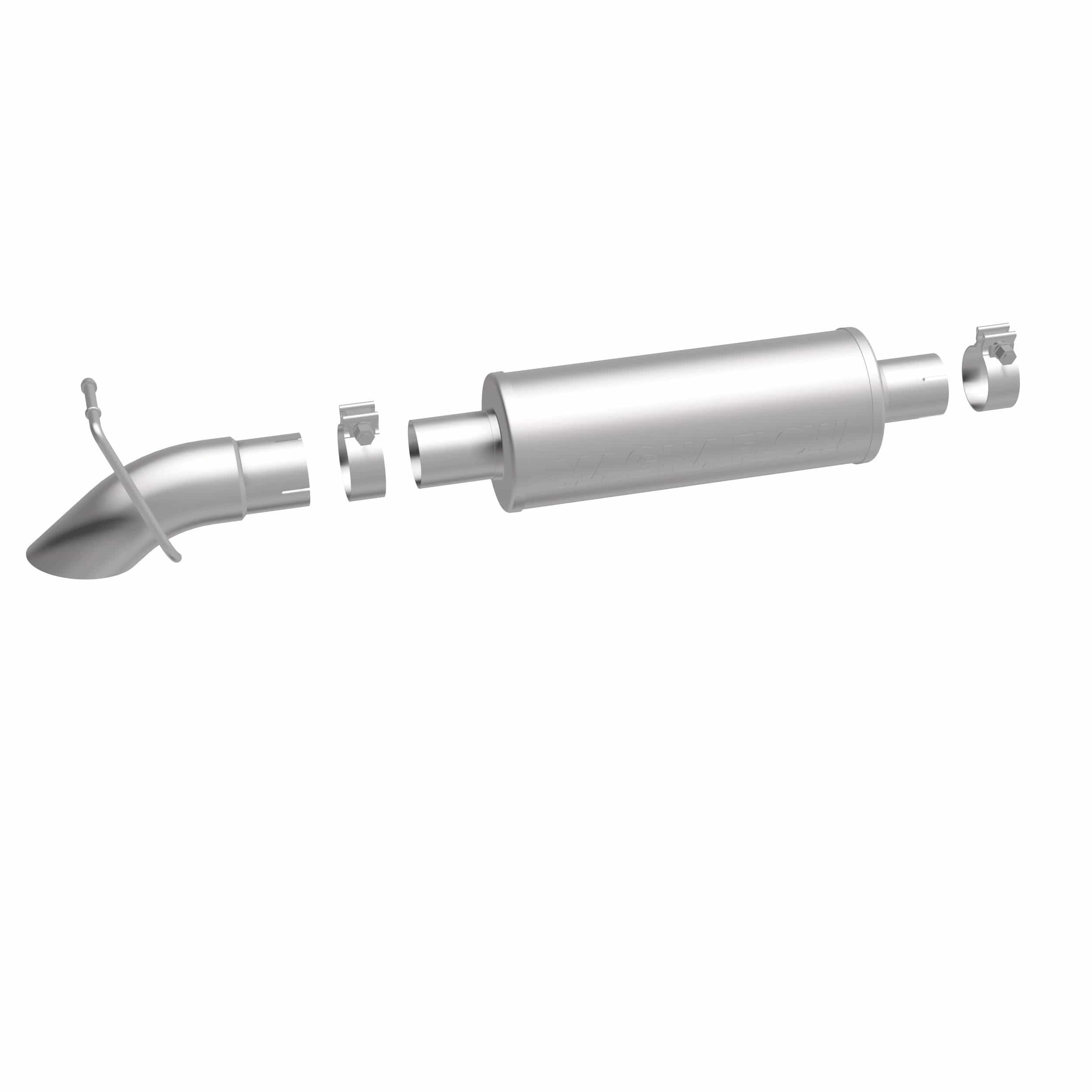 MagnaFlow Exhaust Products Exhaust MagnaFlow Exhaust Products 17126 - Off Road Pro Series Gas Stainless Cat-Back