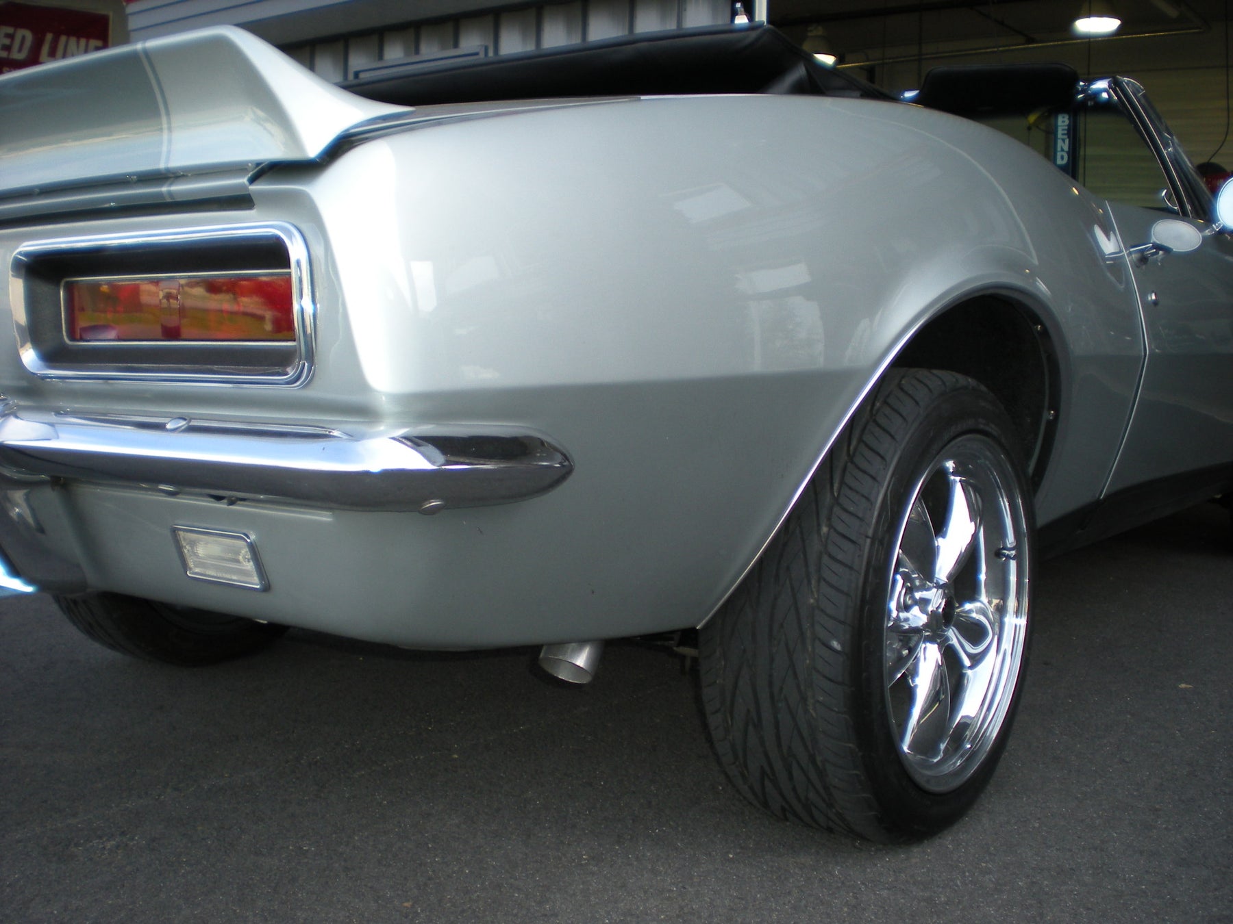 Flowmaster 17129 - American Thunder Crossmember-Back Exhaust System Fits 1967-1968 Camaro And Firebird With V8 Engine 2.50 Inch Aluminized Steel Aggressive To Moderate Sound Flowmaster 4