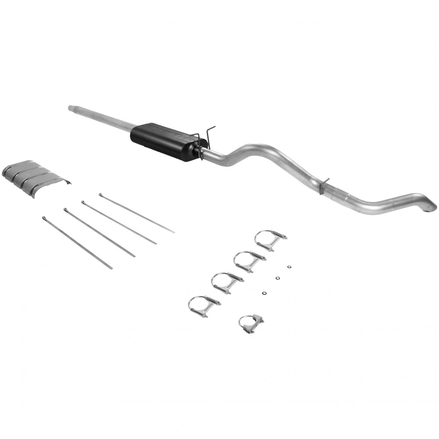 Flowmaster 17135 - Force Ii Cat-Back Exhaust System 1987-1996 Ford F-150 Truck With A 4.9L, 5.0L Or 5.8L Engine Mild Sound Flowmaster 2