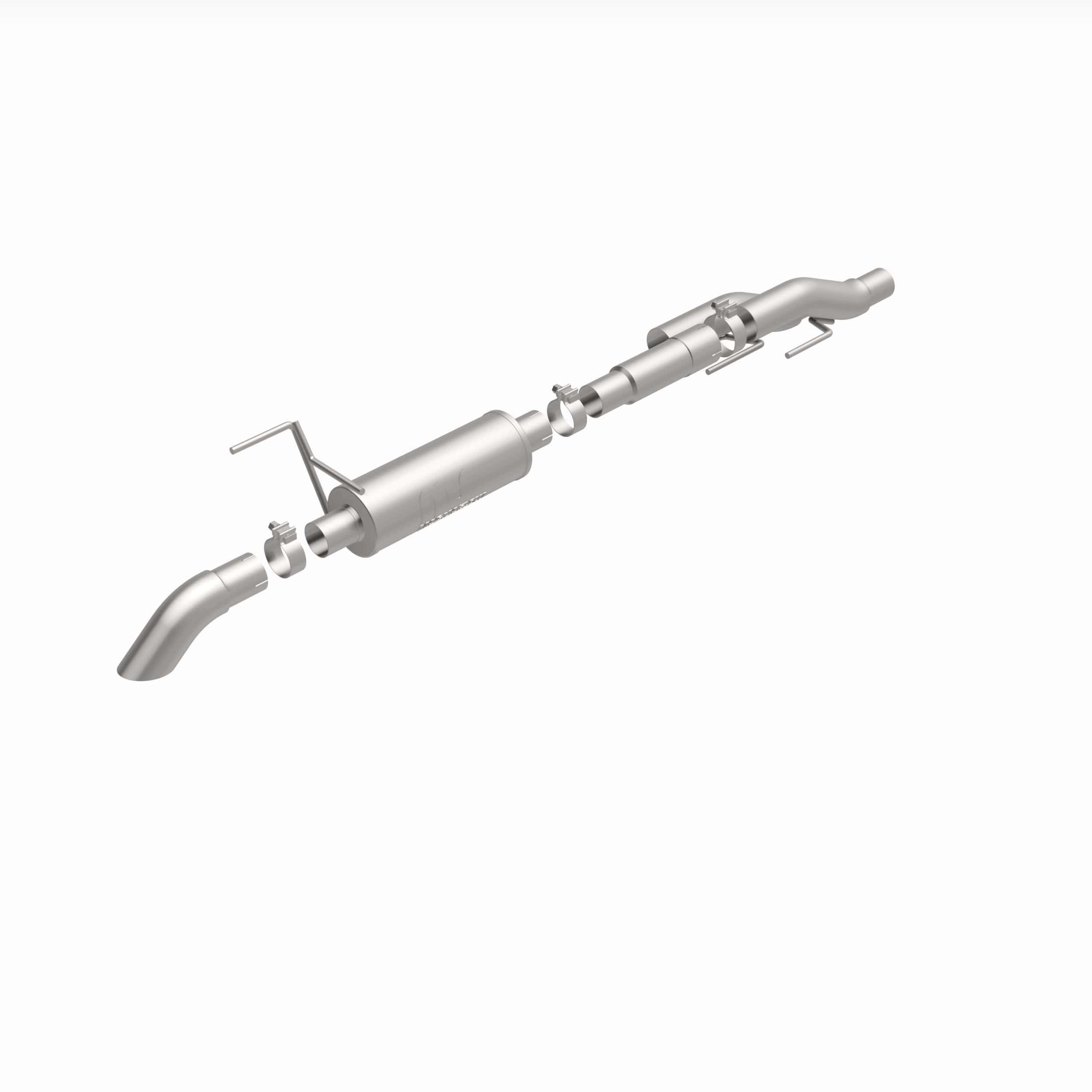 MagnaFlow Exhaust Products Exhaust MagnaFlow Exhaust Products 17137 - Off Road Pro Series Gas Stainless Cat-Back