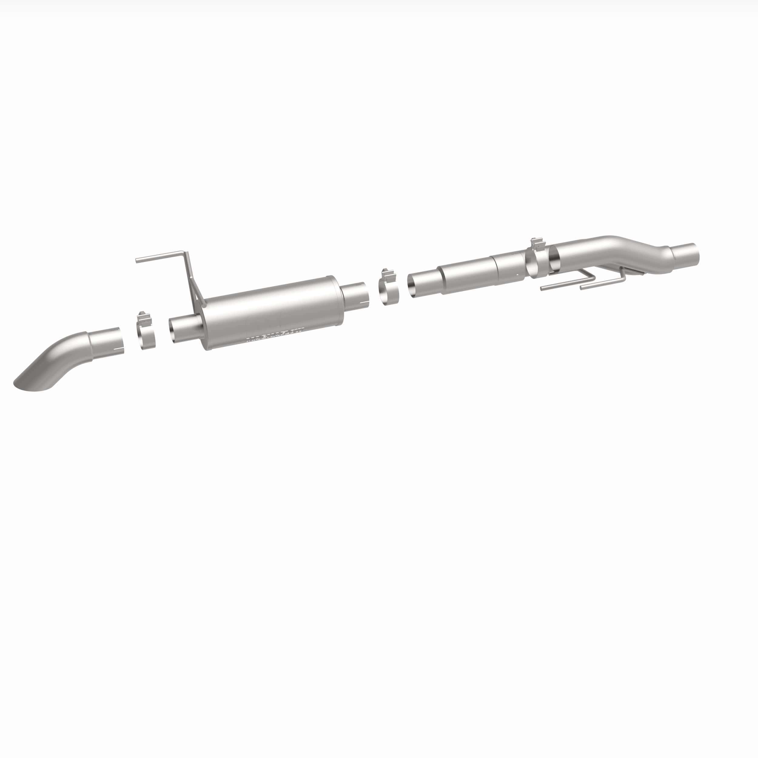 MagnaFlow Exhaust Products Exhaust MagnaFlow Exhaust Products 17137 - Off Road Pro Series Gas Stainless Cat-Back