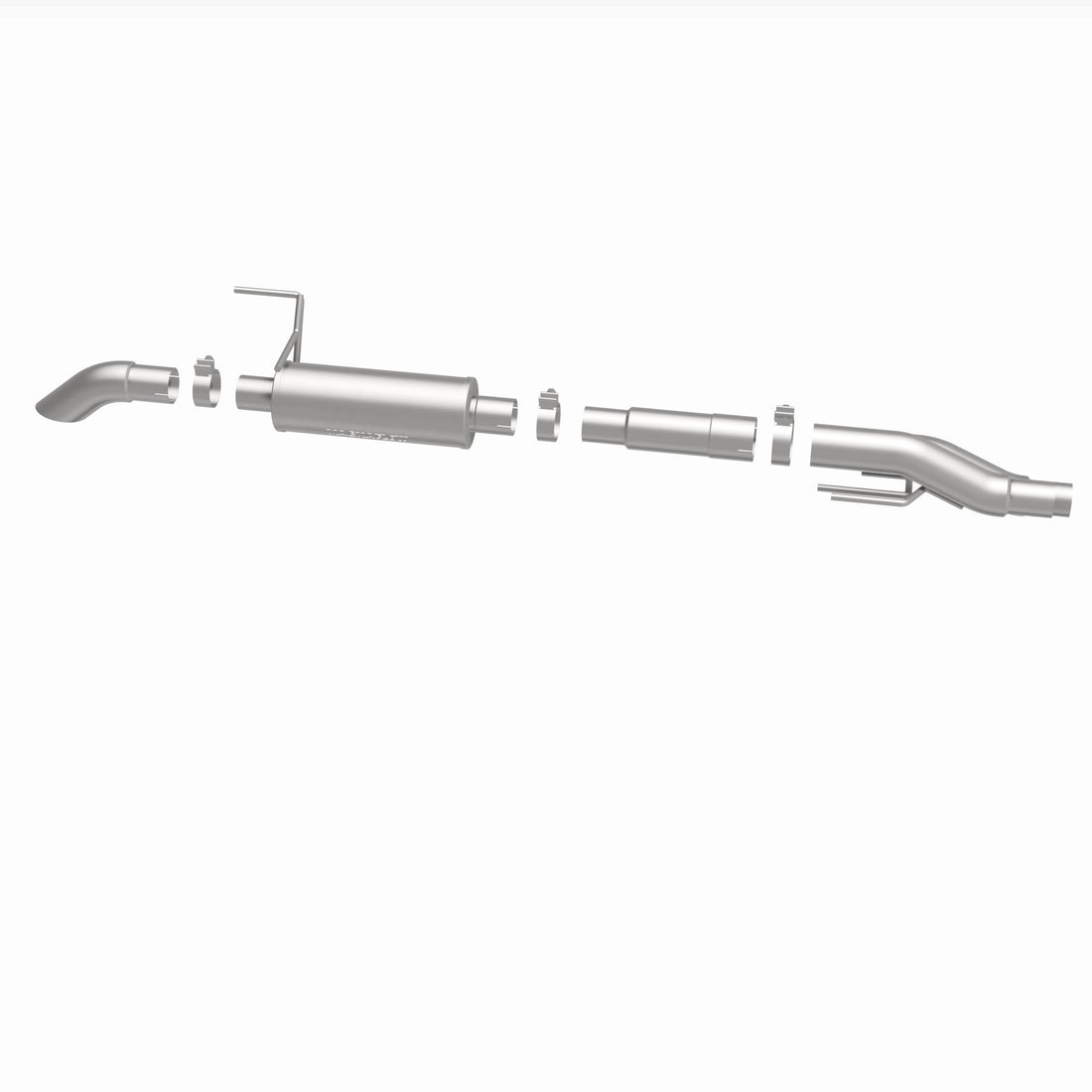 MagnaFlow Exhaust Products 17137 - Off Road Pro Series Gas Stainless Cat-Back
