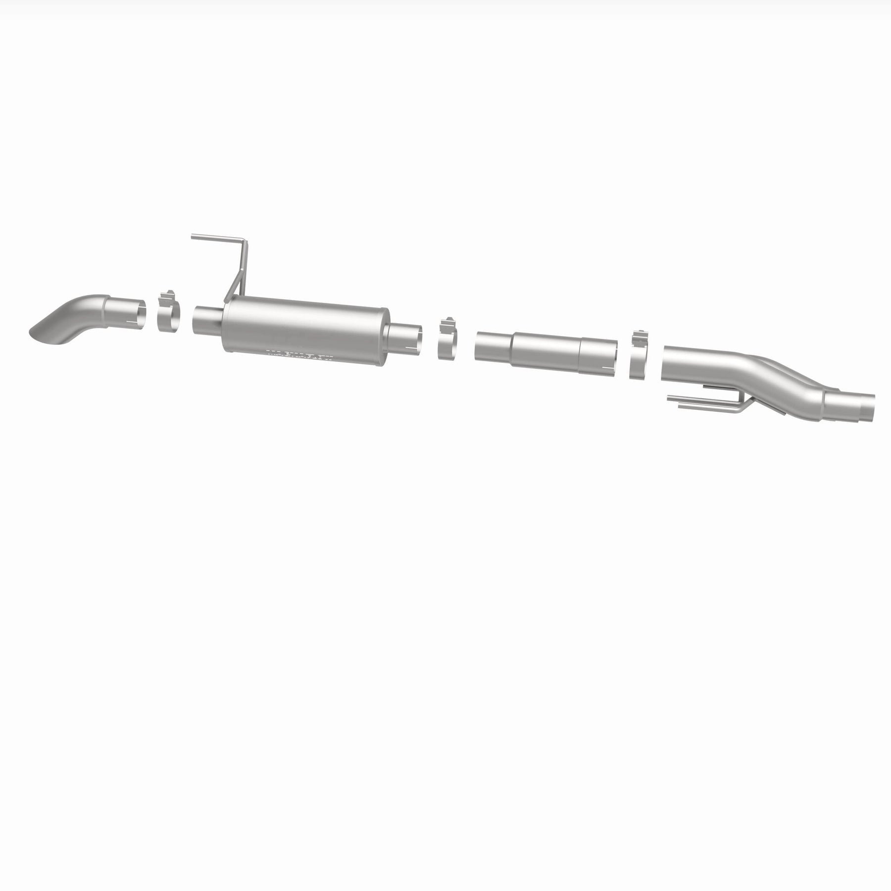 MagnaFlow Exhaust Products 17137 - Off Road Pro Series Gas Stainless Cat-Back