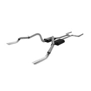 Flowmaster 17139 - American Thunder Crossmember-Back Exhaust System Fits 1969 Chevrolet Camaro And Pontiac Firebird With V8 Engine, 2.5 Inch Aluminized Pipes Aggressive To Moderate Sound Flowmaster 1