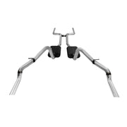 Flowmaster 17139 - American Thunder Crossmember-Back Exhaust System Fits 1969 Chevrolet Camaro And Pontiac Firebird With V8 Engine, 2.5 Inch Aluminized Pipes Aggressive To Moderate Sound Flowmaster 2