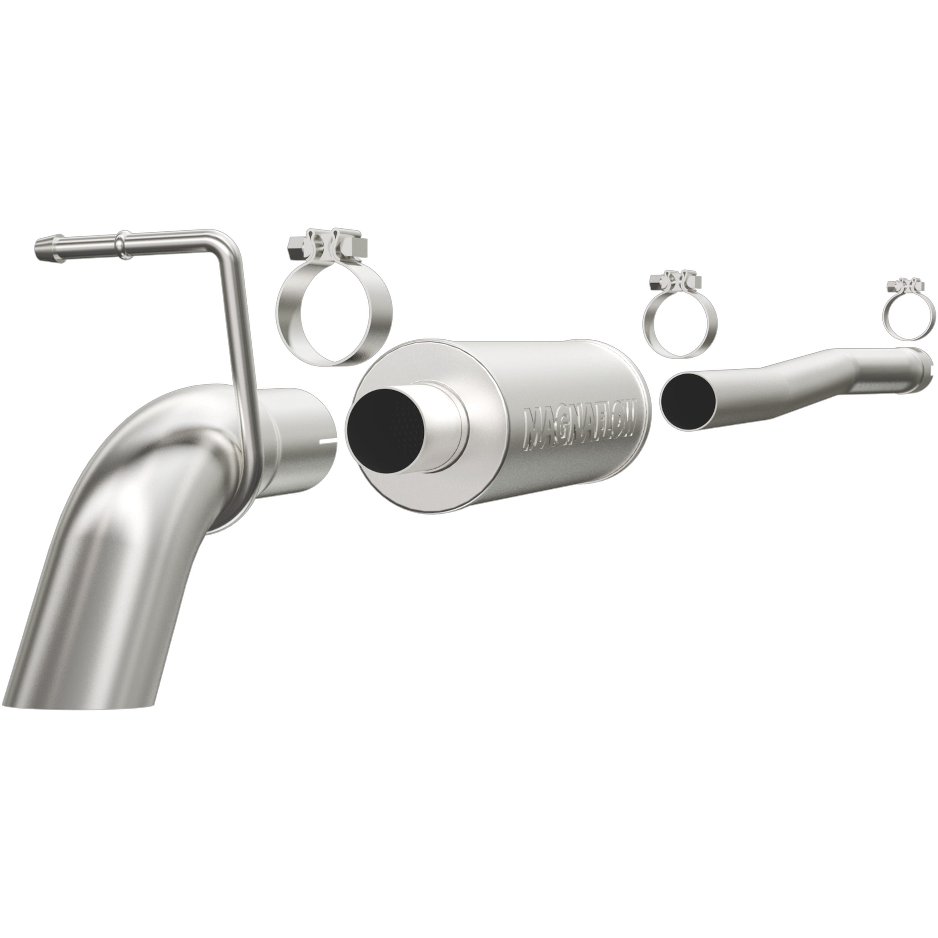 MagnaFlow Exhaust Products 17143 - Off Road Pro Series Gas Stainless Cat-Back 3