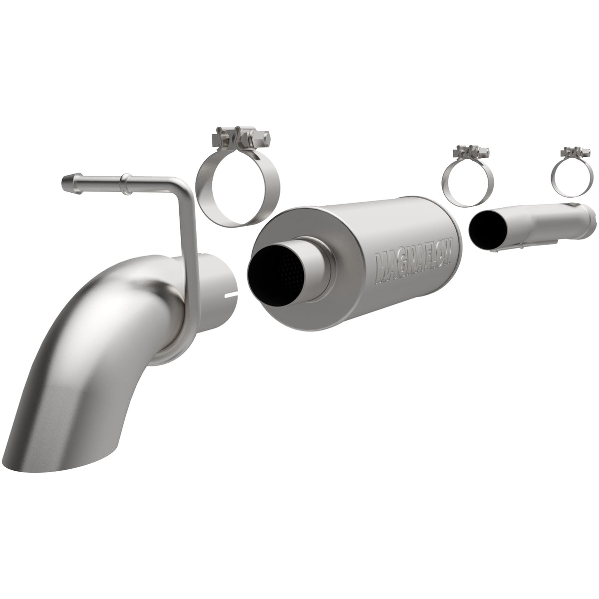 MagnaFlow Exhaust Products 17144 - Off Road Pro Series Gas Stainless Cat-Back 1