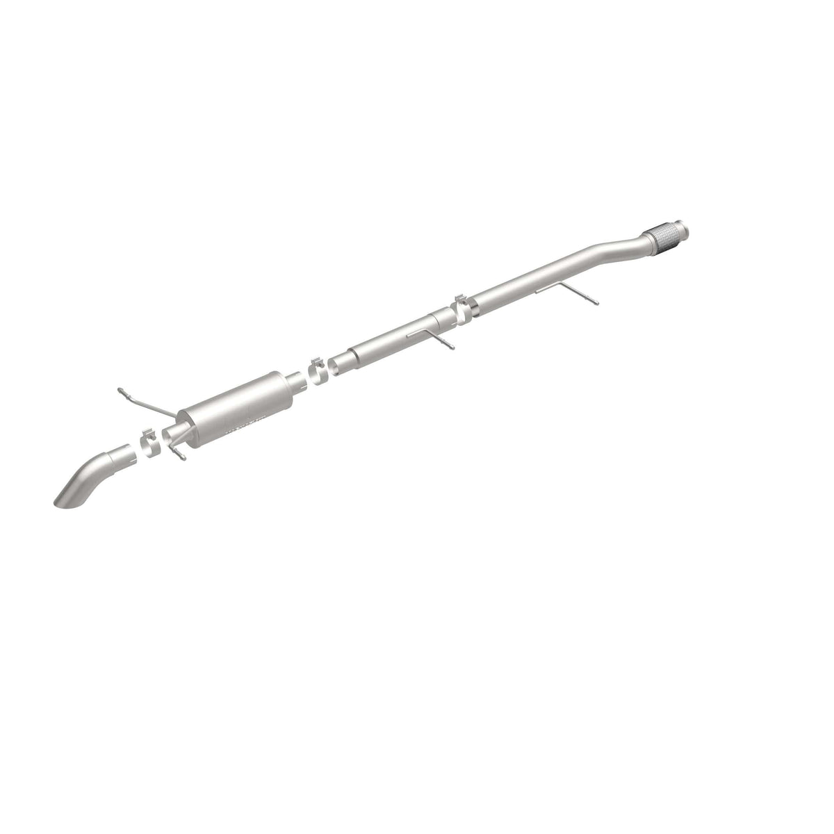 MagnaFlow Exhaust Products Exhaust MagnaFlow Exhaust Products 17146 - Off Road Pro Series Gas Stainless Cat-Back