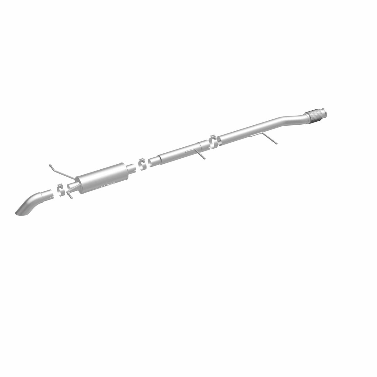 MagnaFlow Exhaust Products Exhaust MagnaFlow Exhaust Products 17146 - Off Road Pro Series Gas Stainless Cat-Back