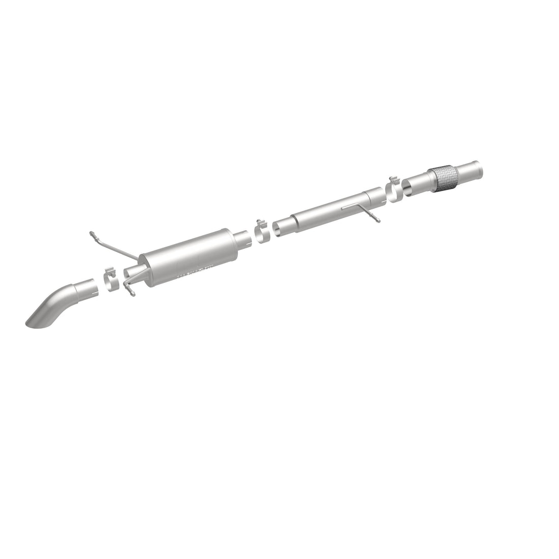 MagnaFlow Exhaust Products 17148 - Off Road Pro Series Gas Stainless Cat-Back 5