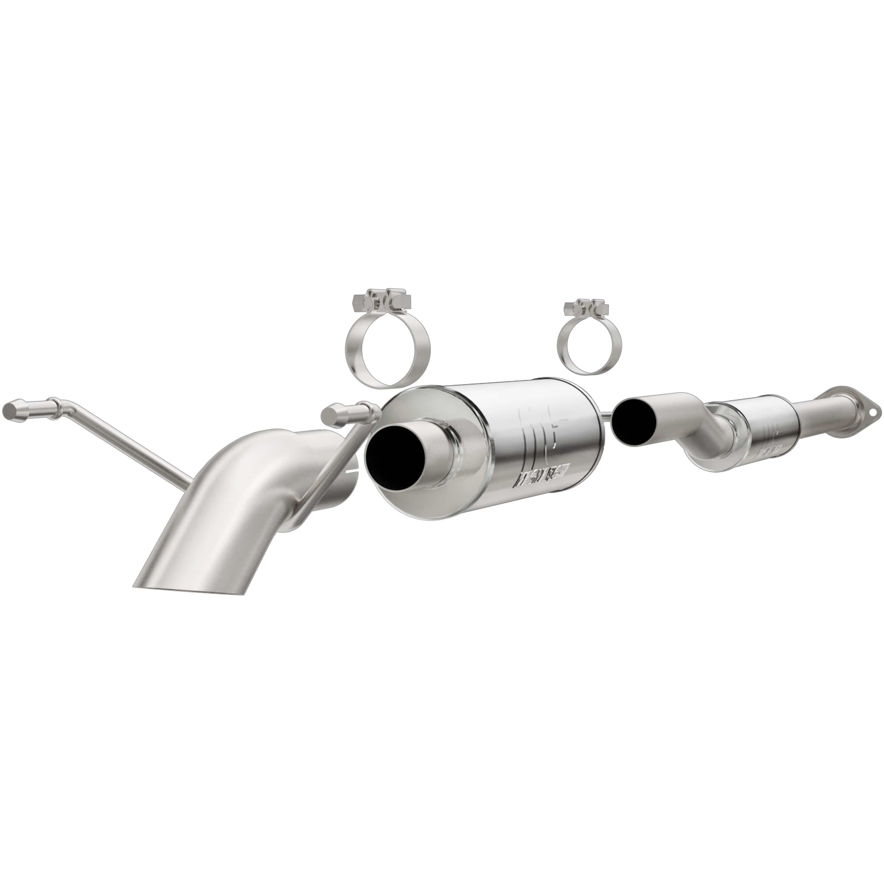 MagnaFlow Exhaust Products Exhaust MagnaFlow Exhaust Products 17151 - Off Road Pro Series Gas Stainless Cat-Back
