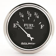 AutoMeter 1715 - GAUGE, FUEL LEVEL, 2 1/16", 0OE TO 90OF, ELEC, OLD TYME BLACK 4