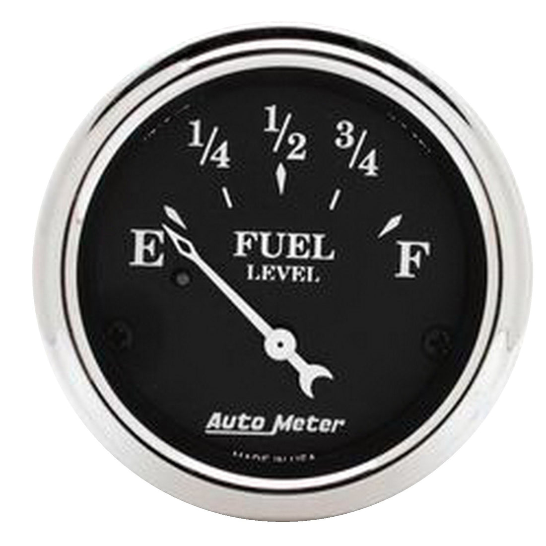 AutoMeter 1716 - GAUGE, FUEL LEVEL, 2 1/16", 73OE TO 10OF, ELEC, OLD TYME BLACK 3