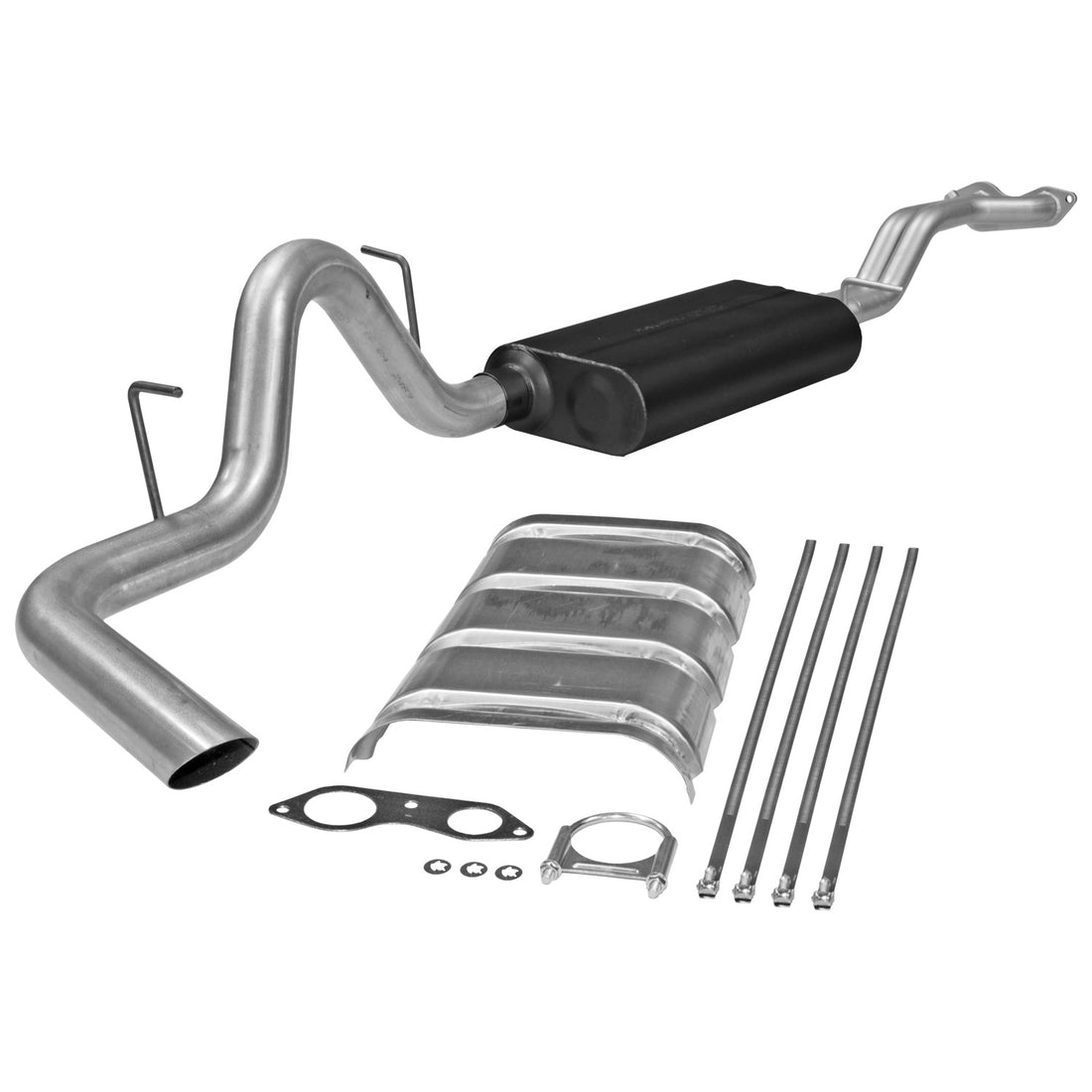 Flowmaster 17166 - Force Ii Cat-Back Exhaust System 1996-1999 Chevy Tahoe And Gmc Yukon With 5.7L Engine 4 Door Models Mild Sound Flowmaster 1